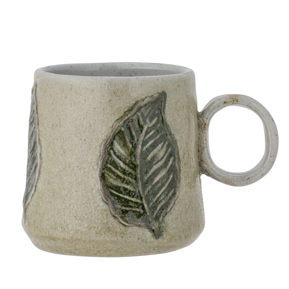 Jasper Mug, Green, Stoneware