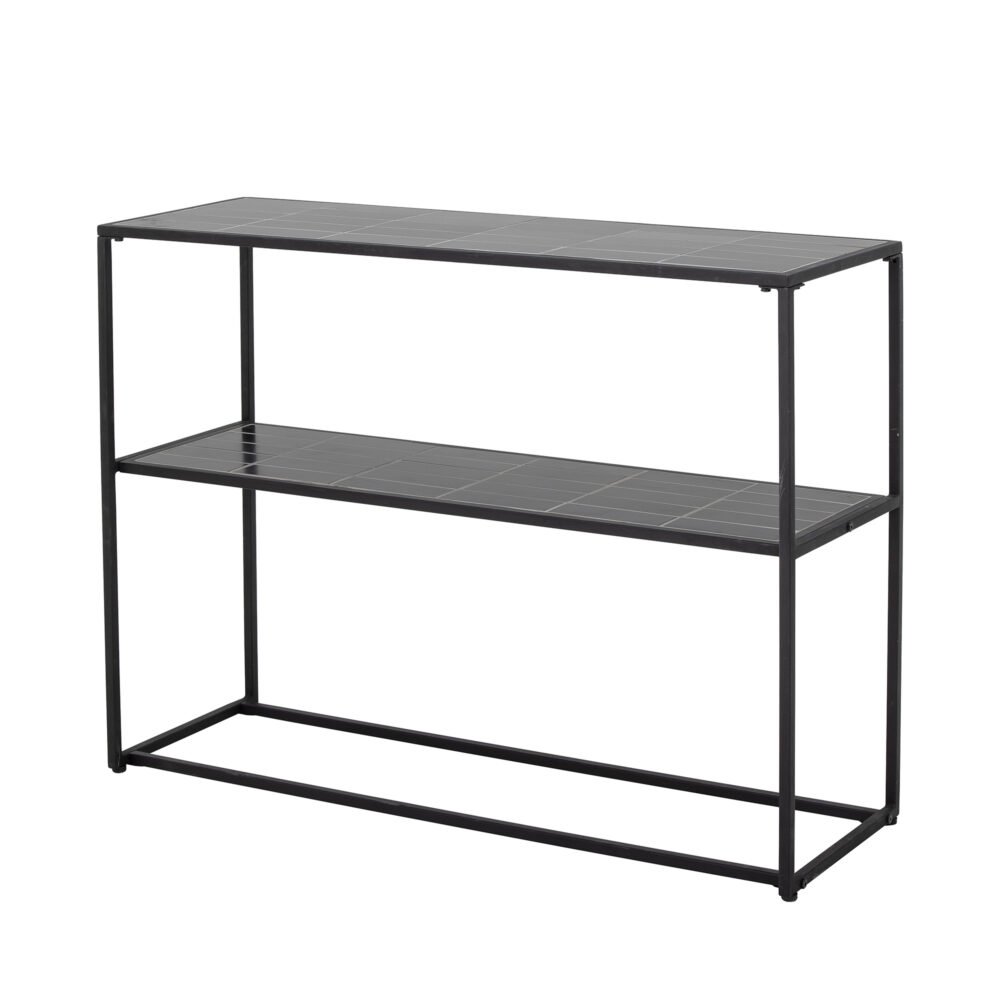 June Console Table, Black, Stone - Image 3