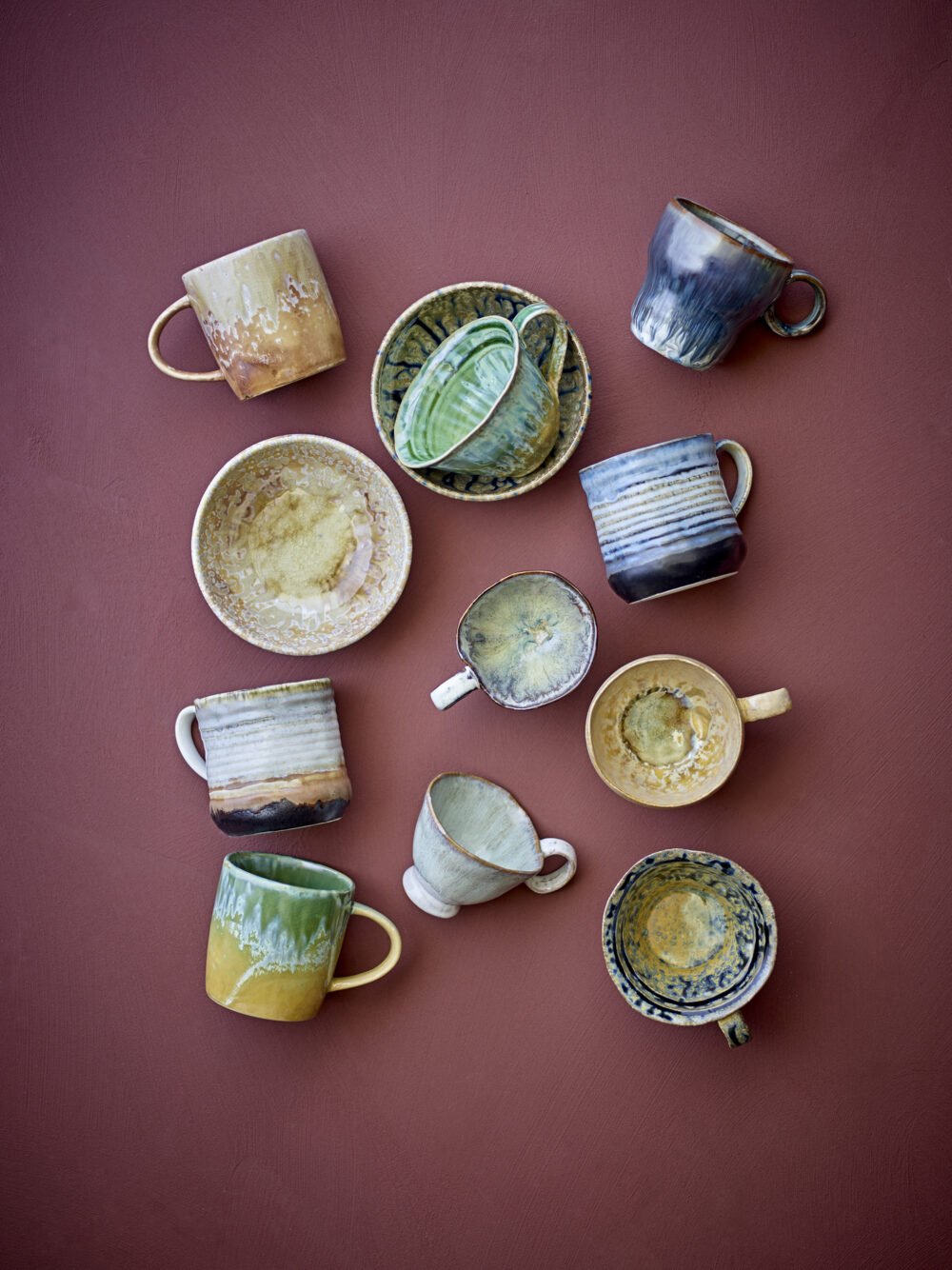 Deana Mug, Brown, Stoneware - Image 3
