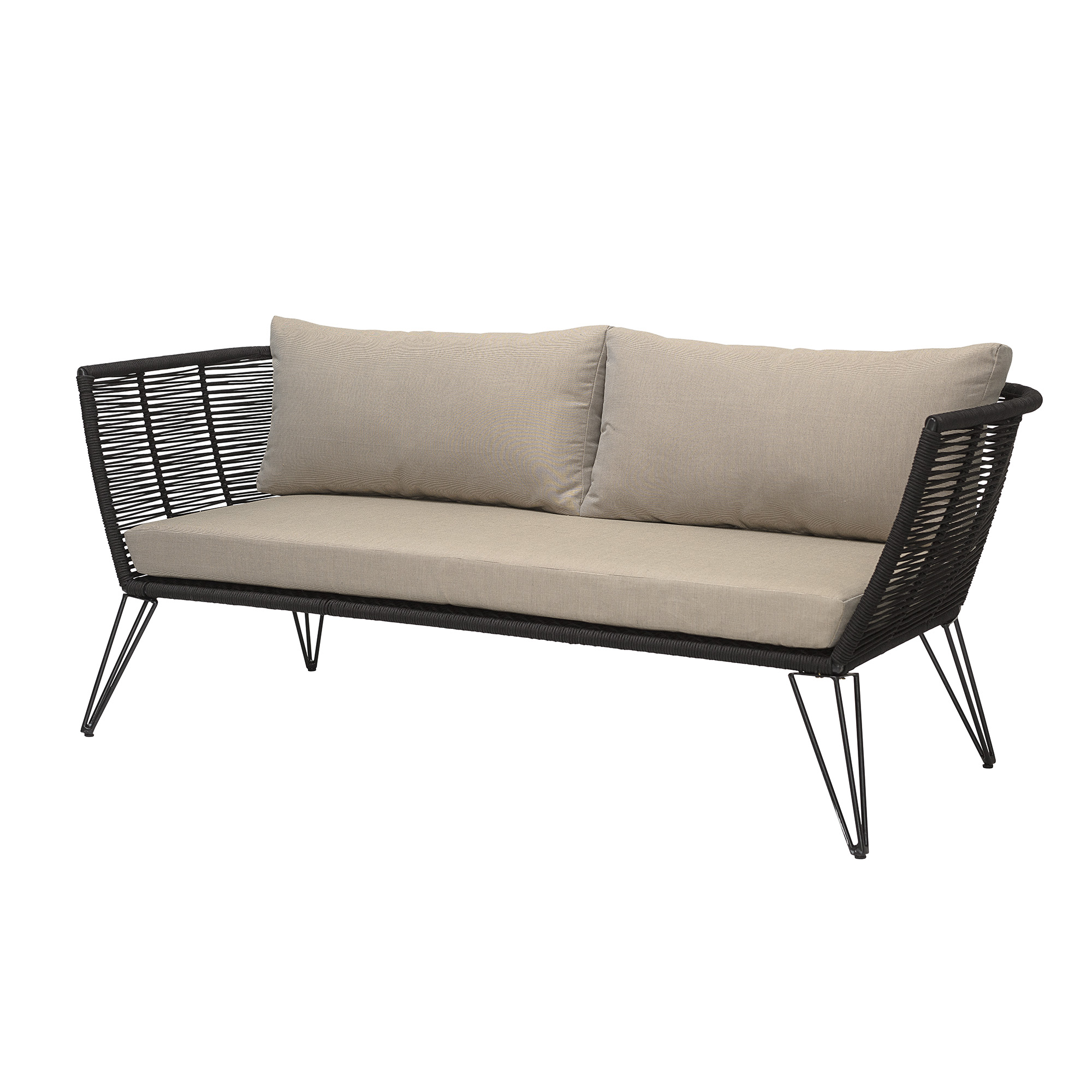 Mundo Sofa, Black, Metal - Image 2