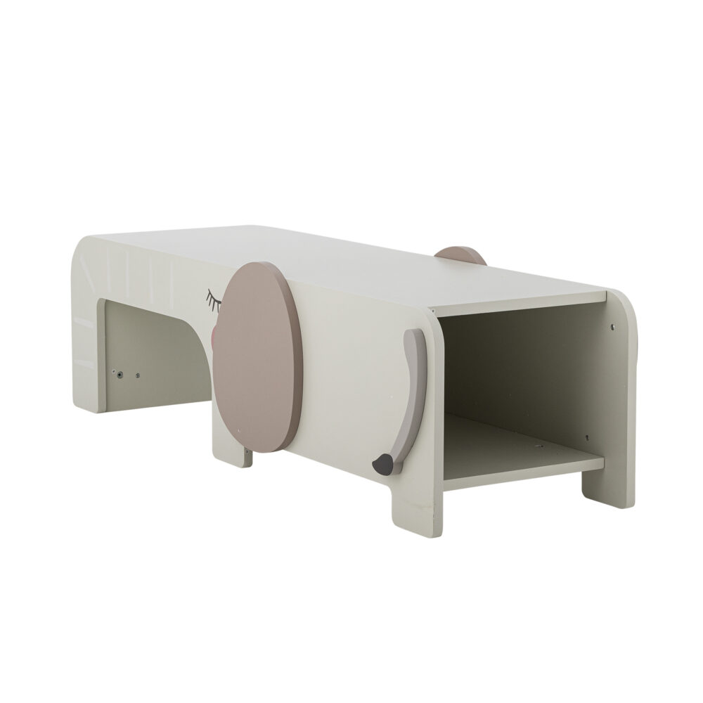 Ferdinand Bench, Grey, FSC®100%, MDF - Image 3