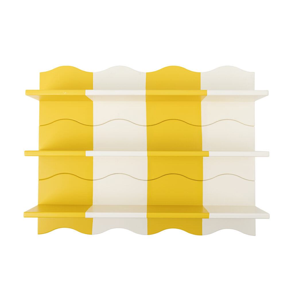 Bubbi Shelf, Yellow, MDF - Image 4