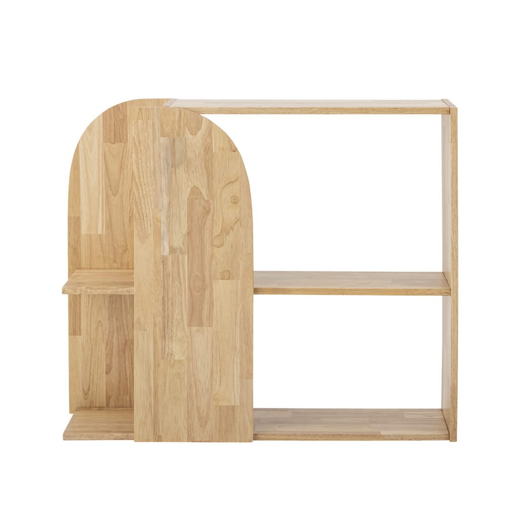 Alec Bookcase, Nature, Rubberwood