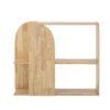 Alec Bookcase, Nature, Rubberwood