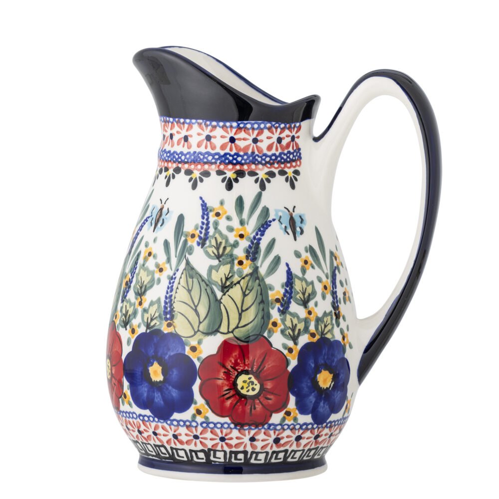 Florist Jug, Red, Stoneware