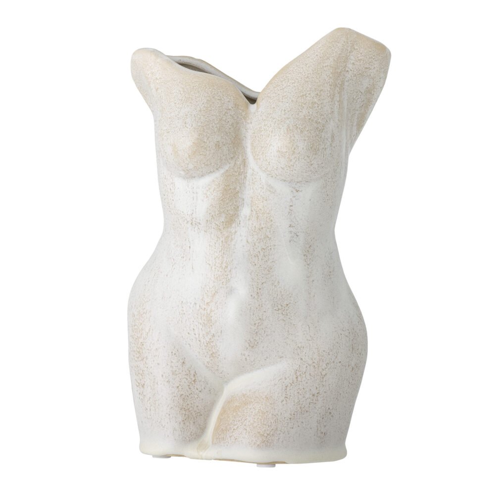 Athena Vase, Nature, Stoneware - Image 4