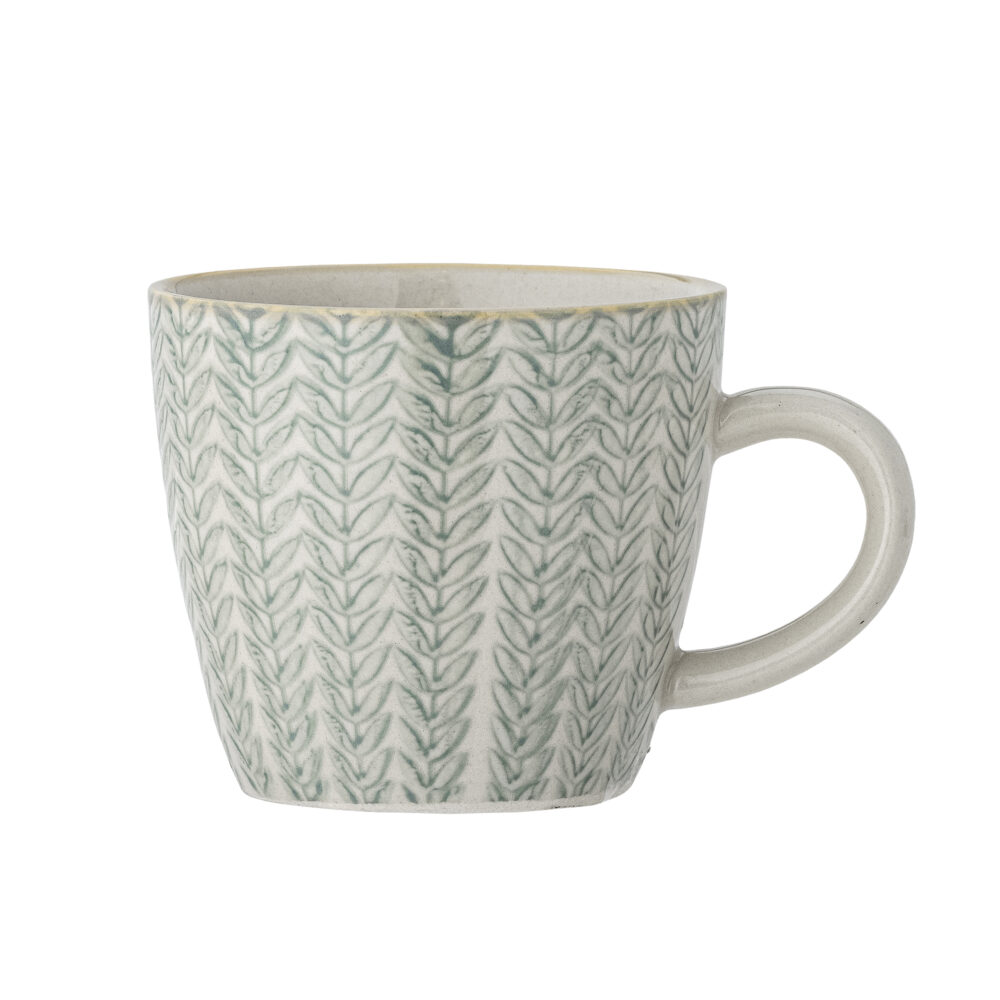 Maple Cup, Green, Stoneware