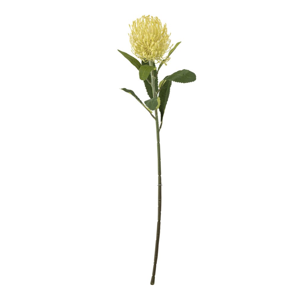 Needle Flower Stem, Yellow, Artificial Flowers