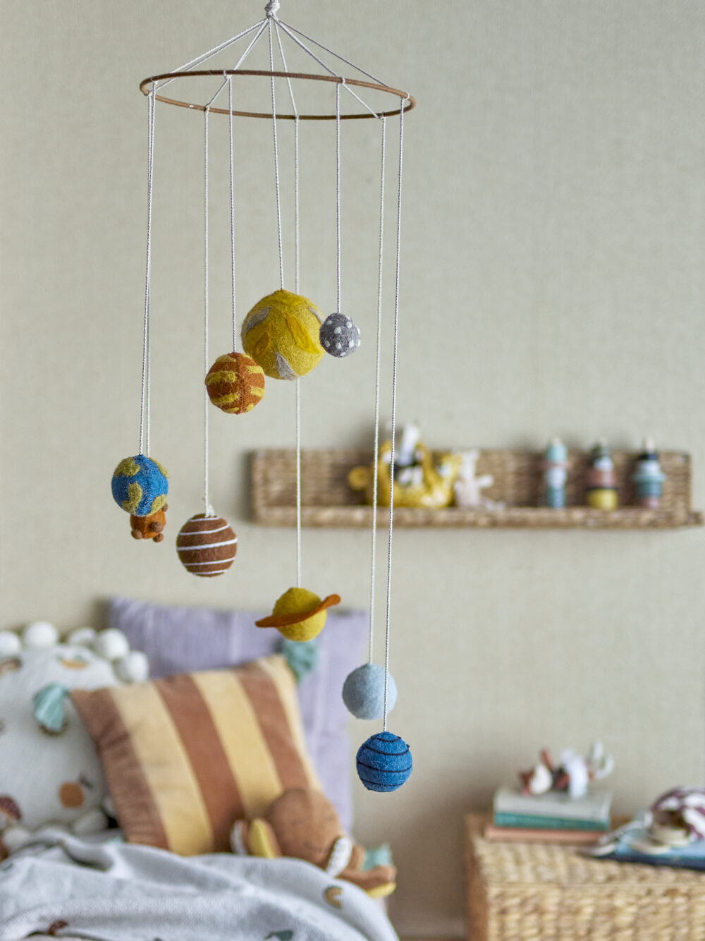 Space Mobile, Yellow, Wool - Image 3