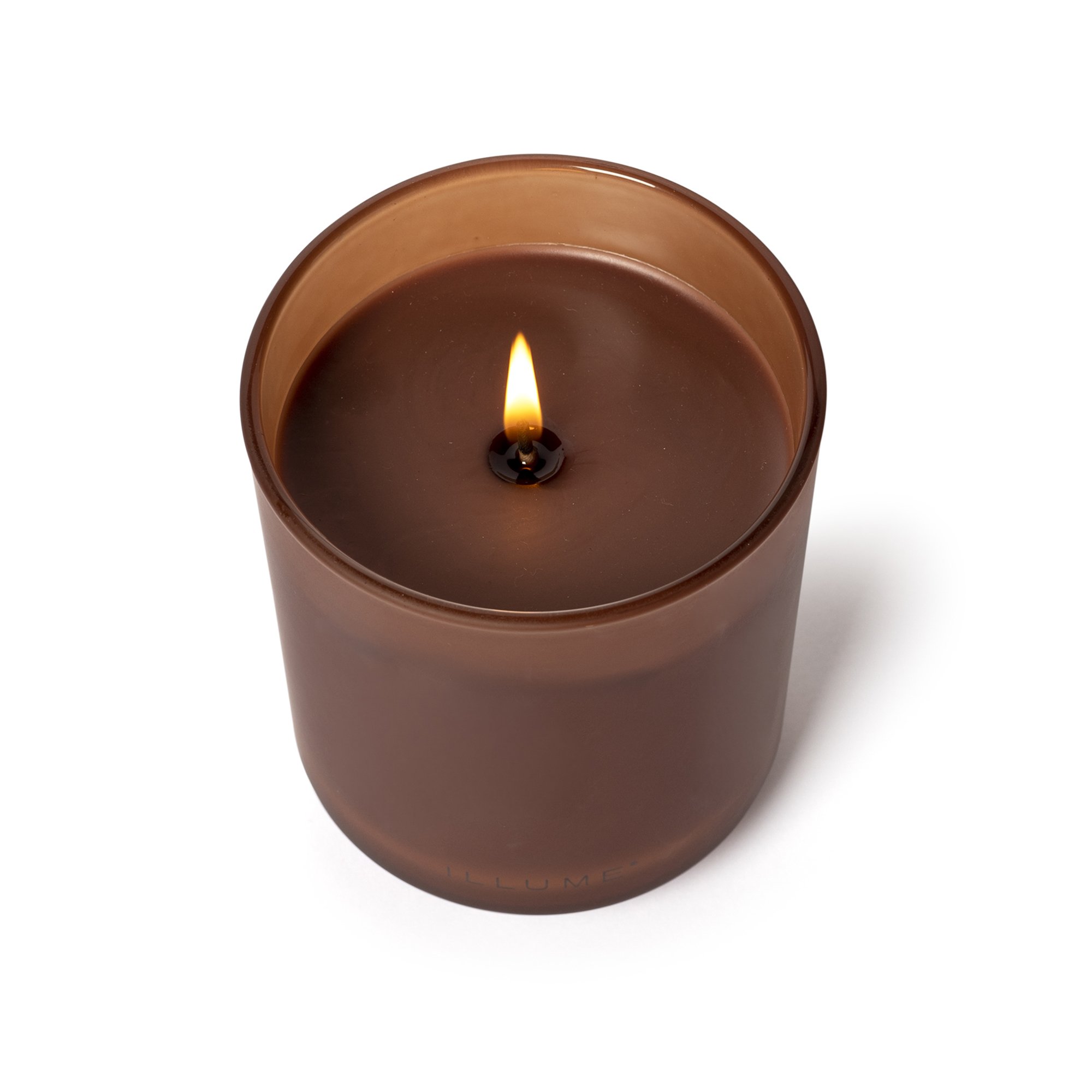 Terra Tabac Box Glass Candle, Brown, - Image 3