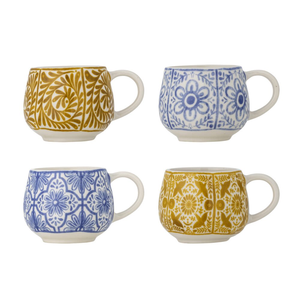 Milton Espresso Cup, Blue, Stoneware