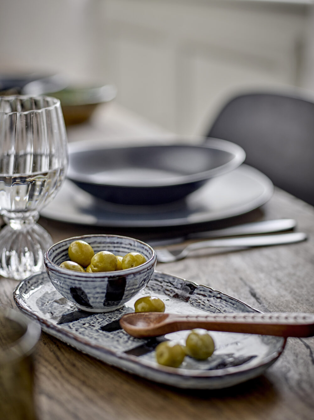 Ever Plate, Black, Stoneware - Image 5