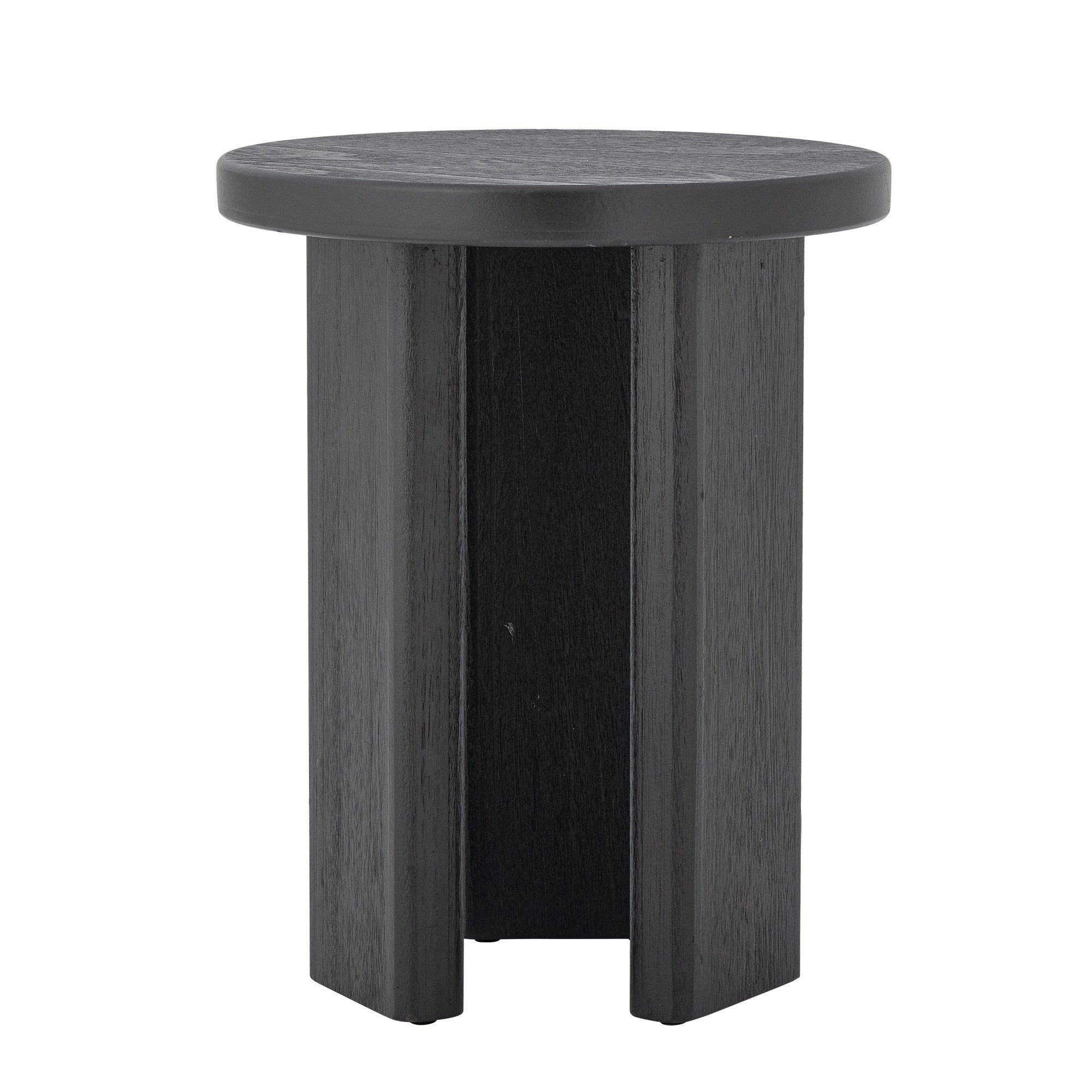Mimola Side Table, Black, Firwood - Image 2