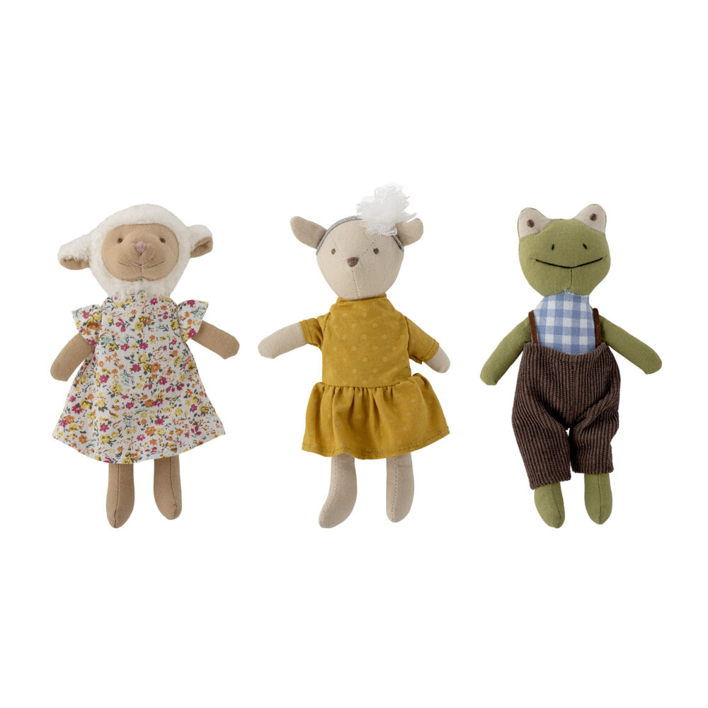 Animal friends Doll, Yellow, Cotton