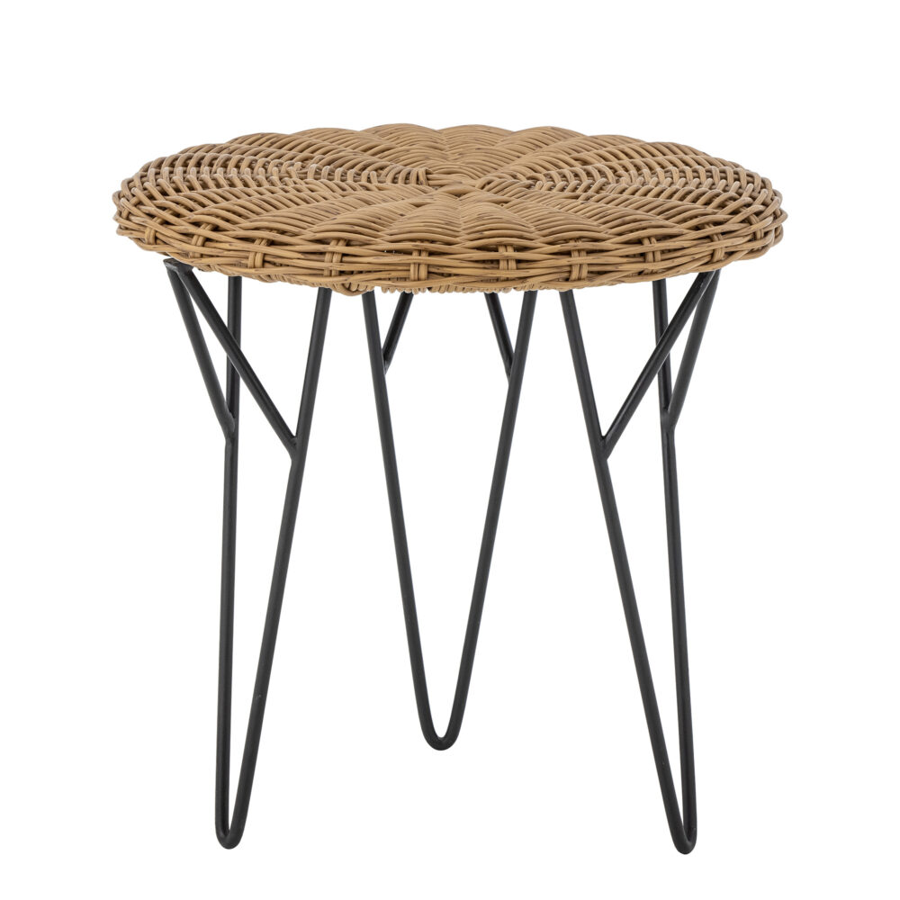 Roccas Coffee Table, Brown, Polyrattan