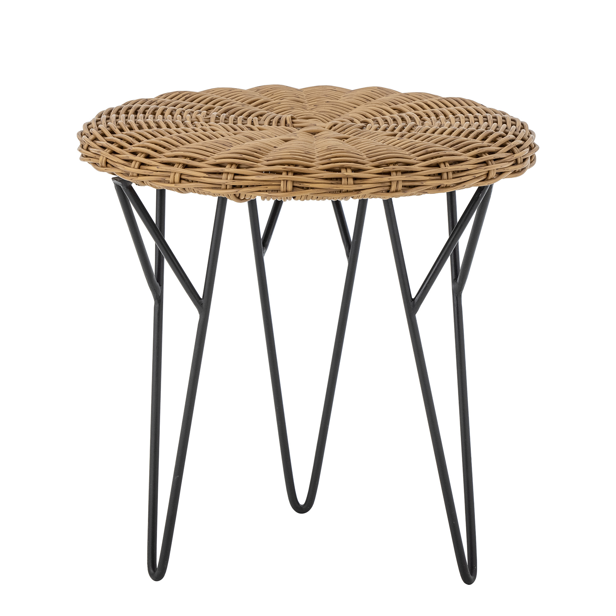 Roccas Coffee Table, Brown, Polyrattan