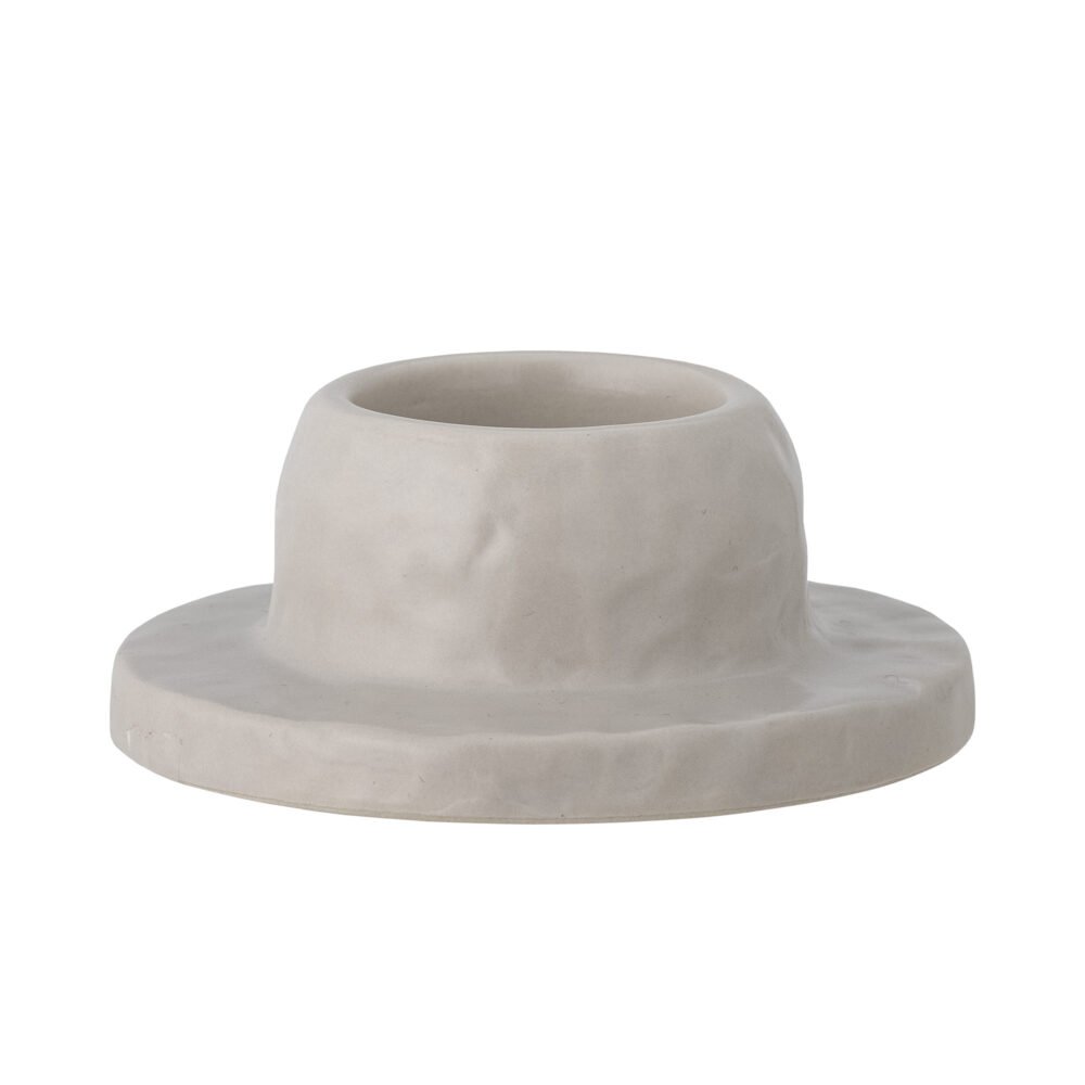 Imilia Votive, White, Stoneware