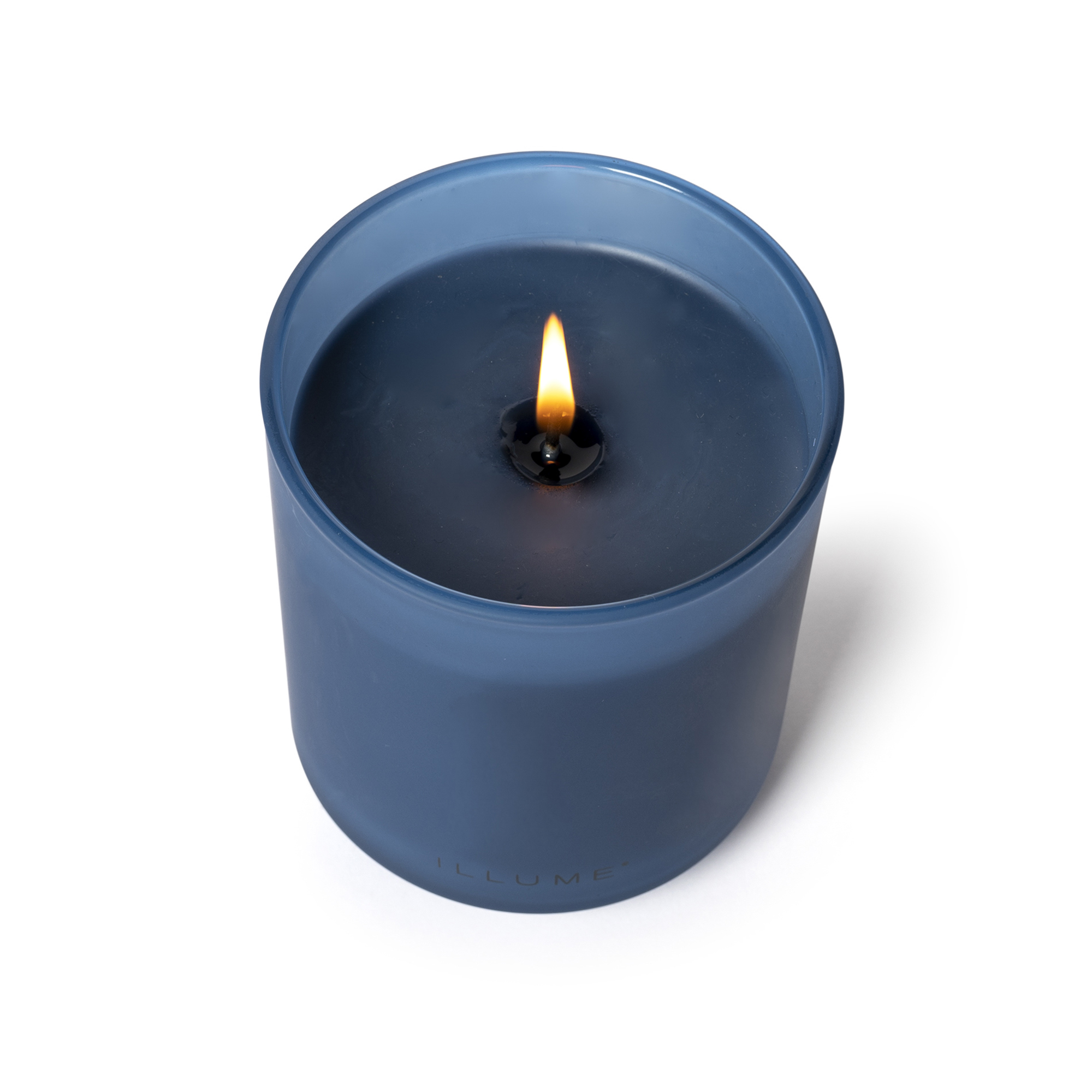 Citrus Crush Box Glass Candle, Blue, - Image 3