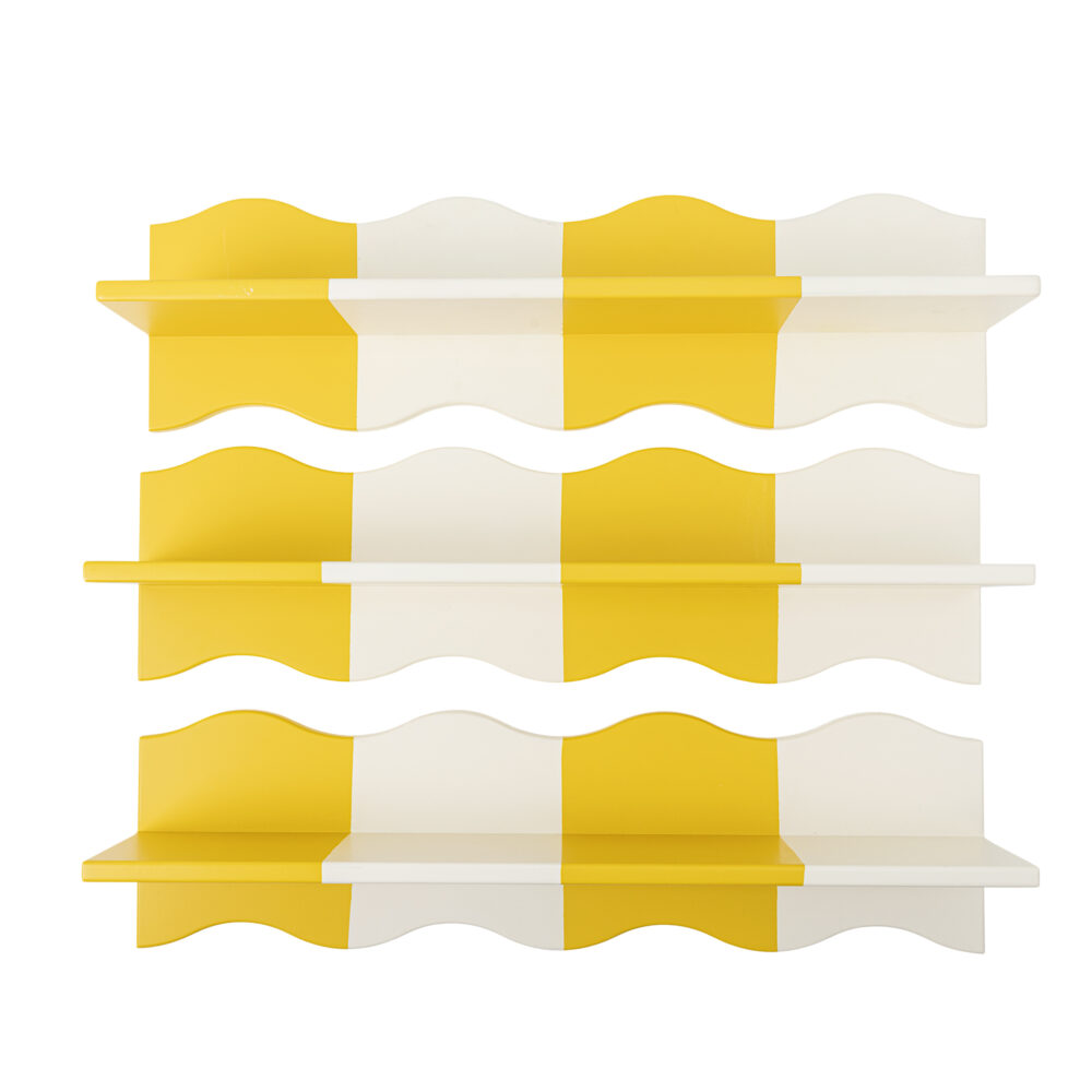Bubbi Shelf, Yellow, MDF - Image 3