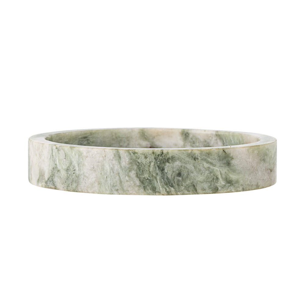 Ivette Tray, Green, Marble - Image 3