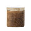Lisanne Jar w/Lid, Nature, FSC®100%, Acacia