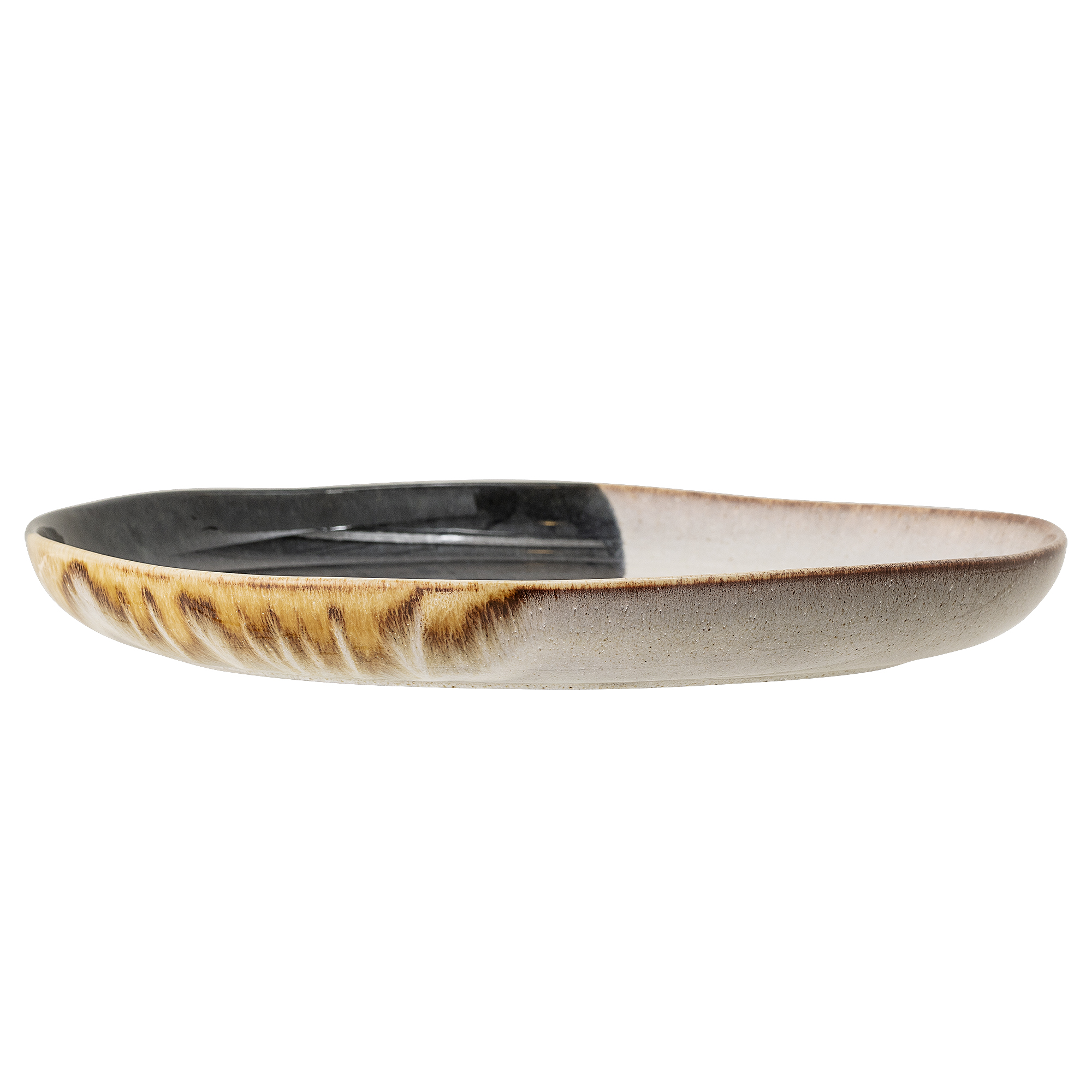 Jules Serving Plate, Grey, Stoneware - Image 2