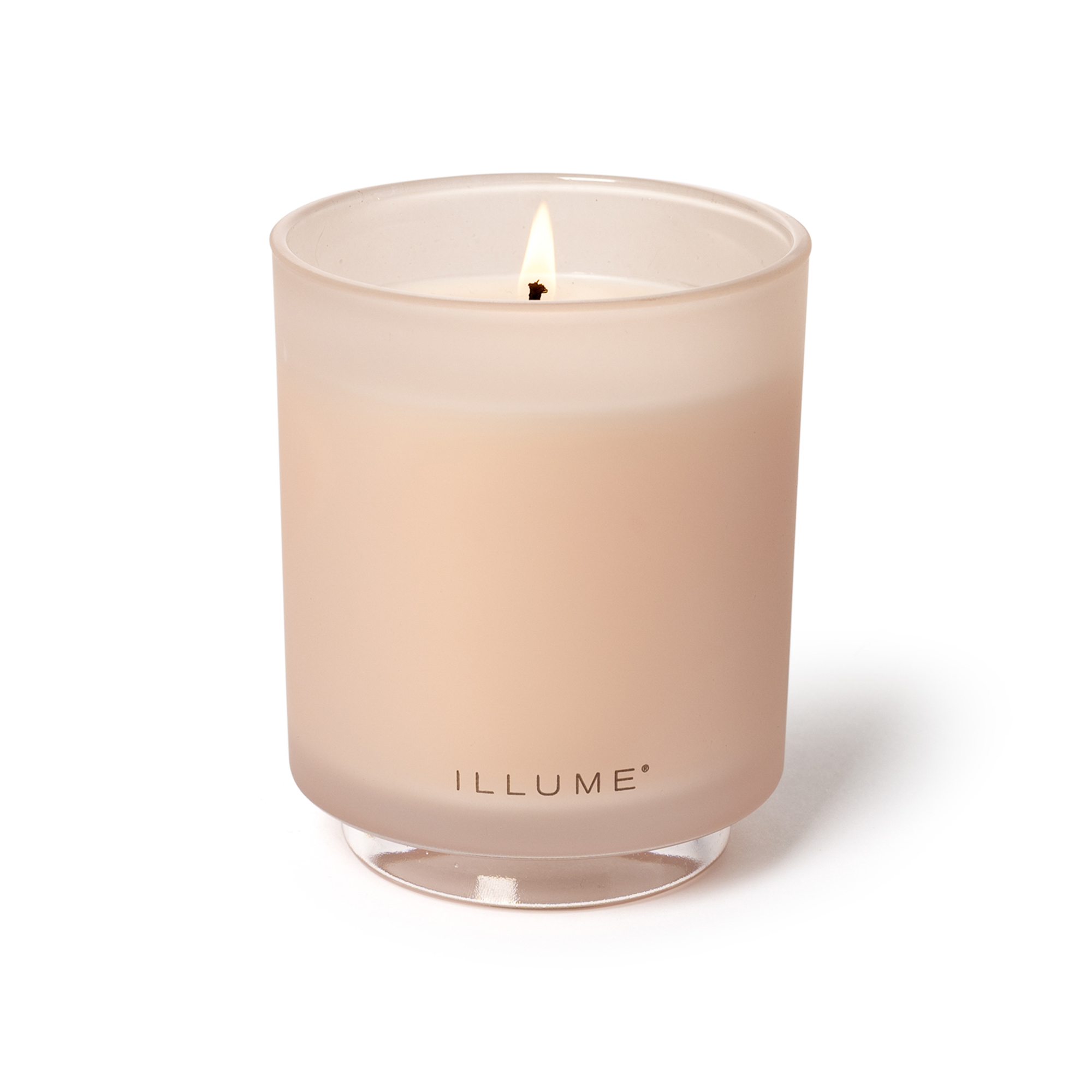 Coconut Milk Mango Box Glass Candle, Rose, - Image 4