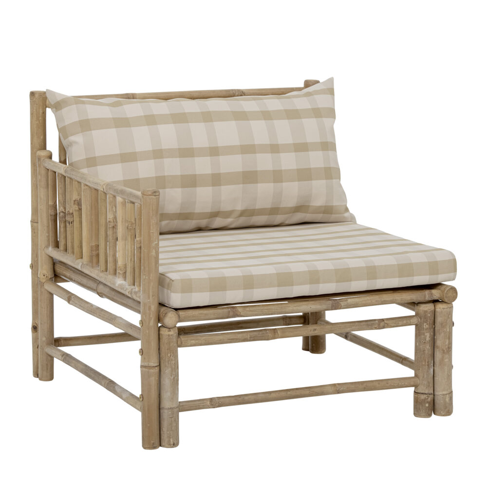 Korfu Module Sofa Left Corner, Nature, Bamboo - Image 3