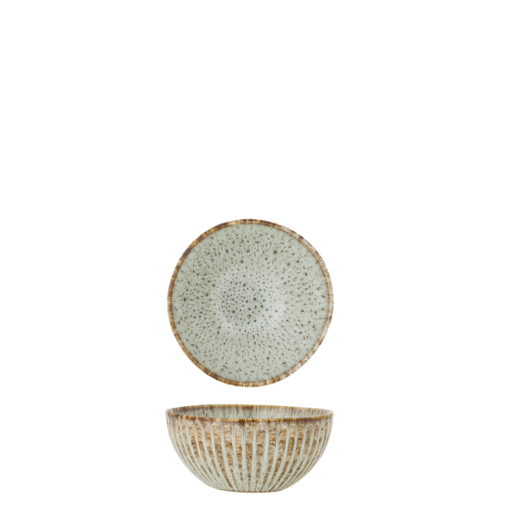 Fleur Bowl, Nature, Stoneware