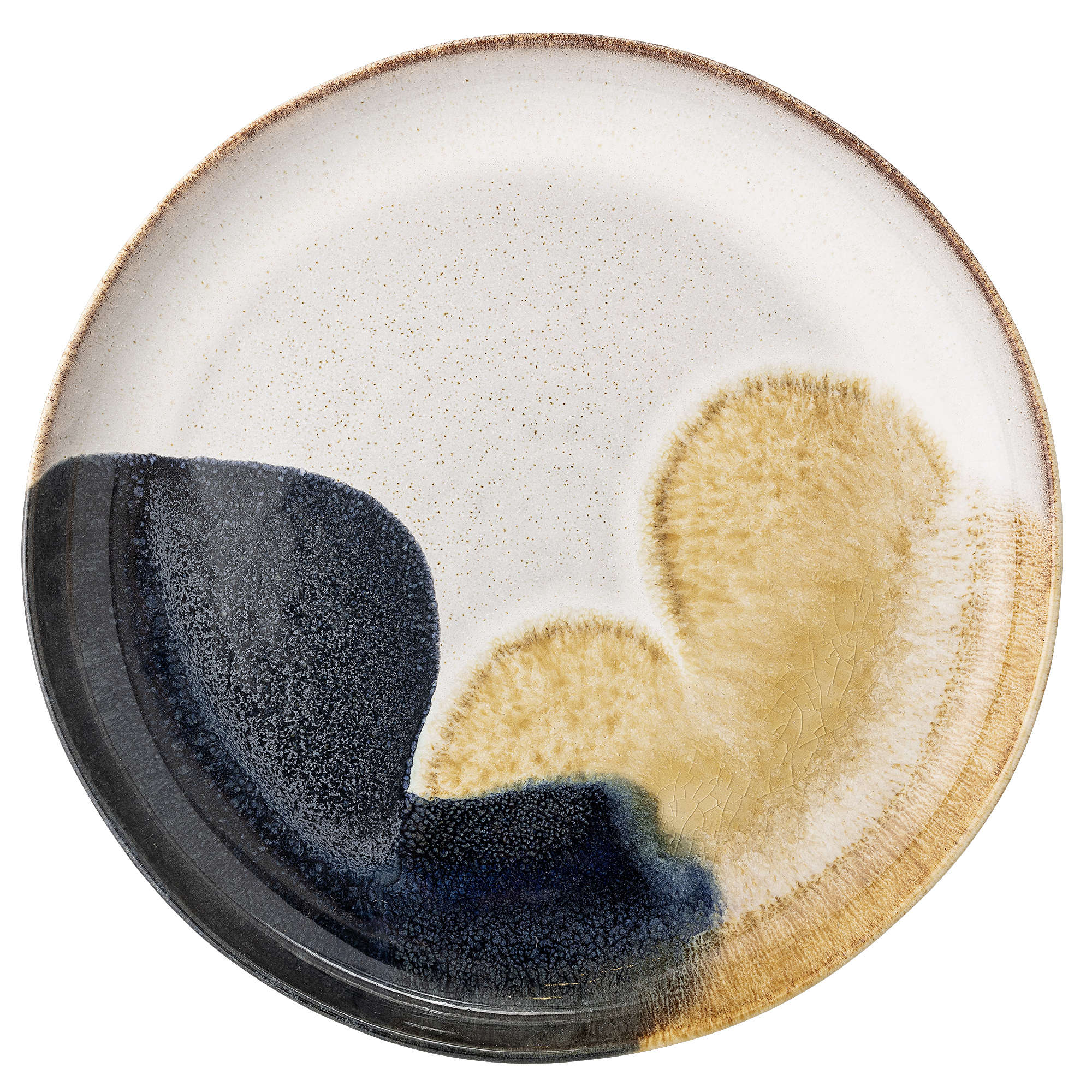 Jules Serving Plate, Grey, Stoneware - Image 3
