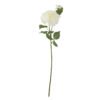 Dahlia Stem, White, Artificial Flowers