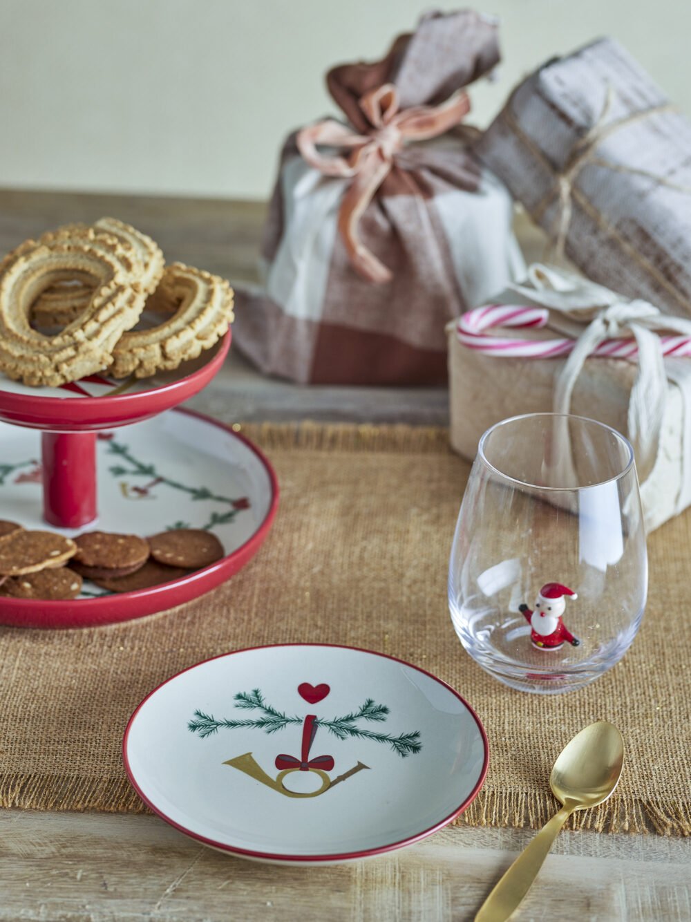 Yule Plate, Nature, Stoneware - Image 4
