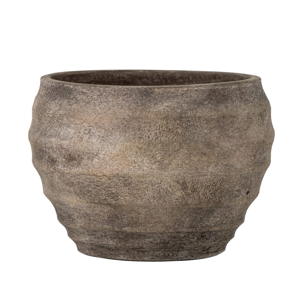 Roha Deco Flowerpot, Brown, Terracotta