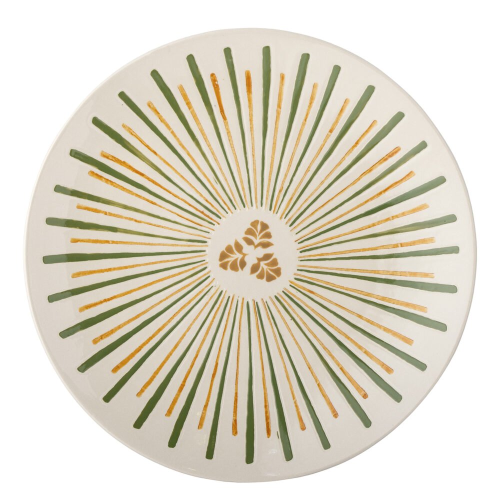 Heikki Serving Plate, Green, Stoneware - Image 3