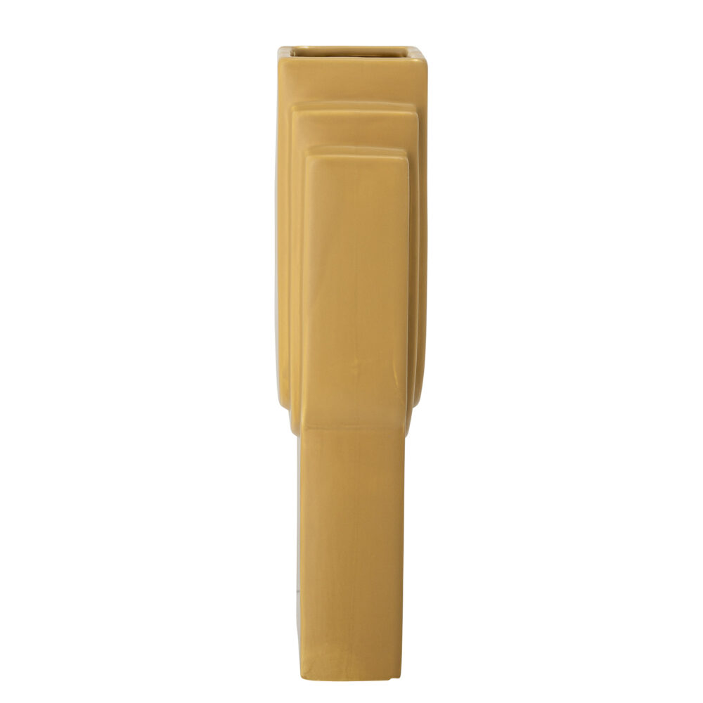 Ata Vase, Yellow, Stoneware - Image 3