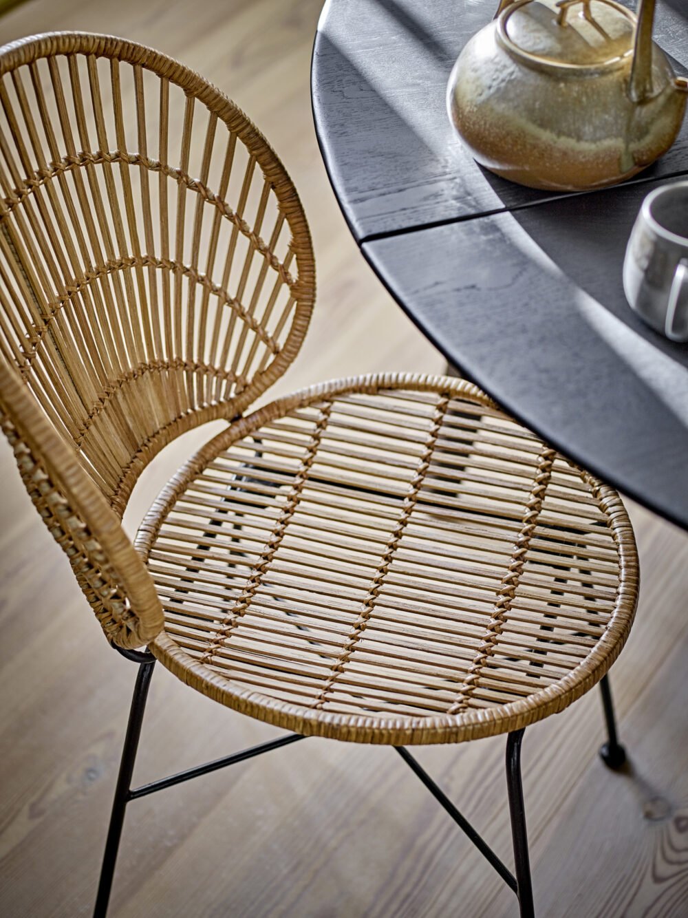 Fiore Dining Chair, Nature, Rattan - Image 5