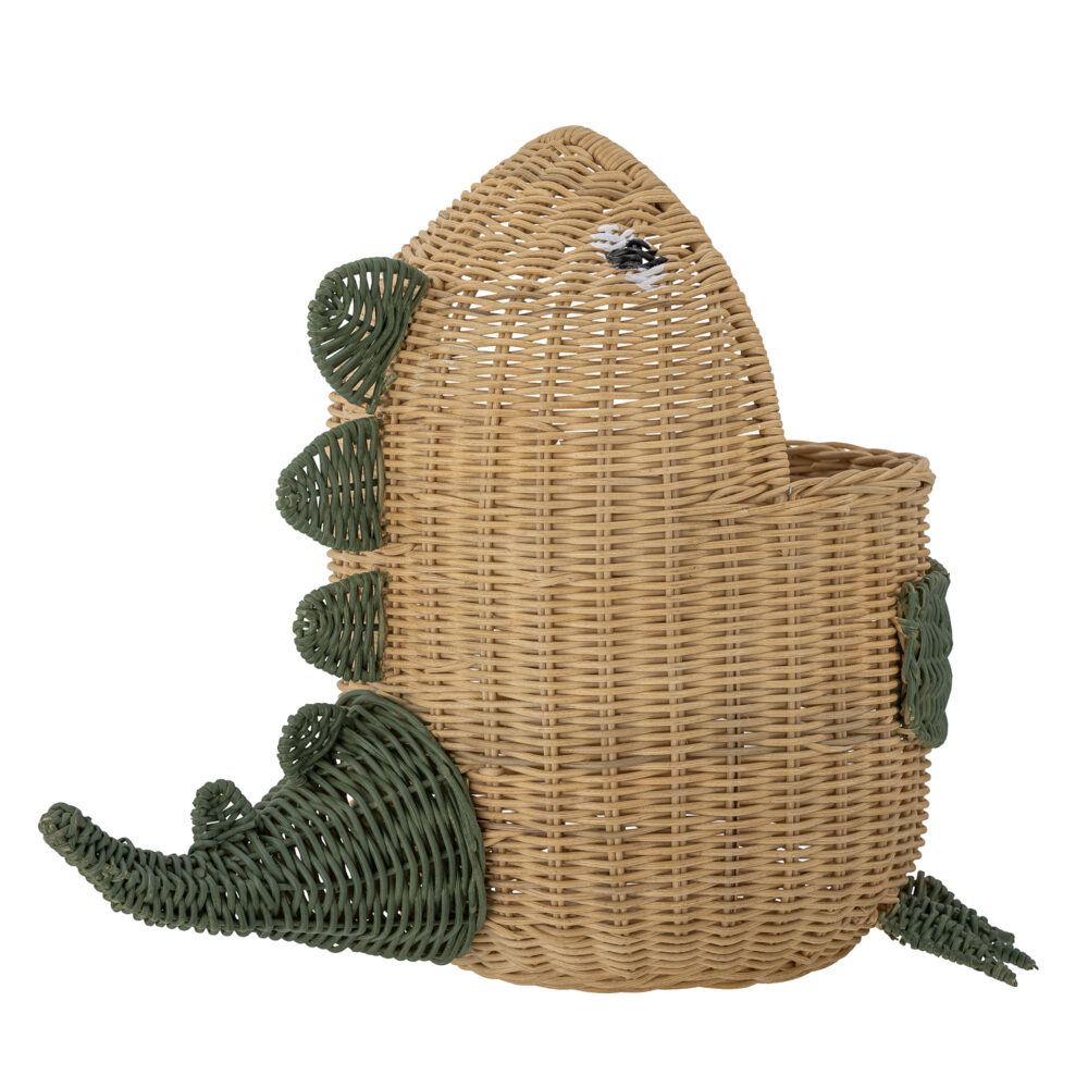 Eddi Basket, Nature, Rattan - Image 3