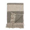 Fidan Throw, Green, Recycled Cotton