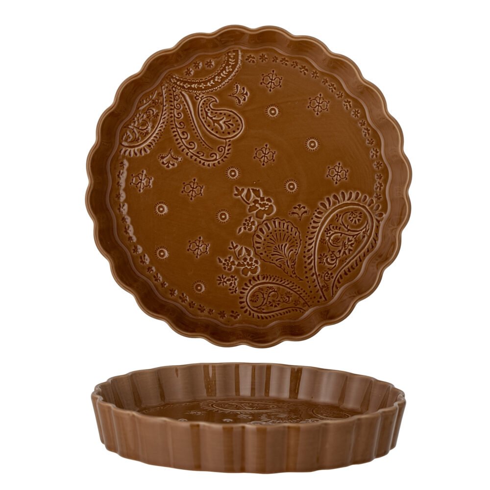 Rani Oven Dish , Brown, Stoneware
