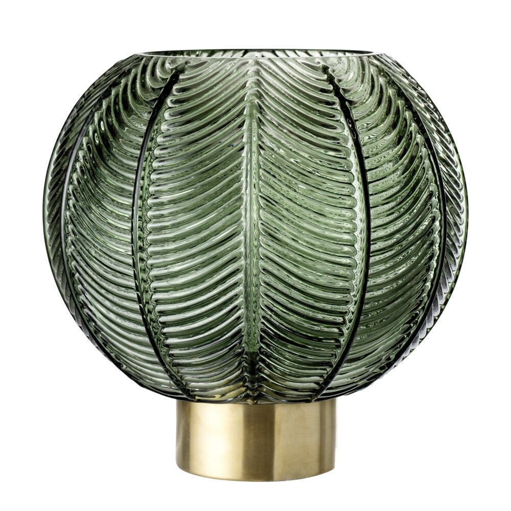 Klaus Vase, Green, Glass