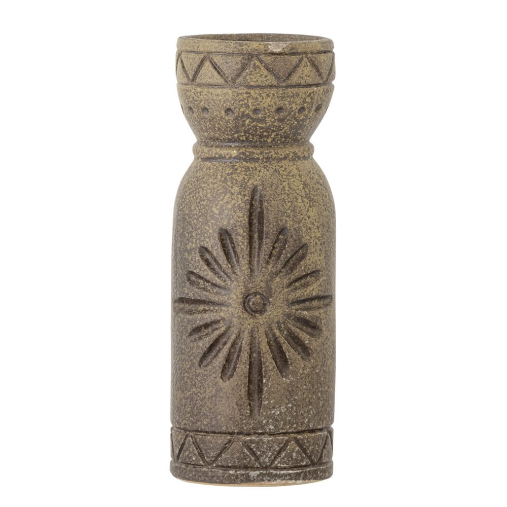 Gerde Vase, Brown, Stoneware