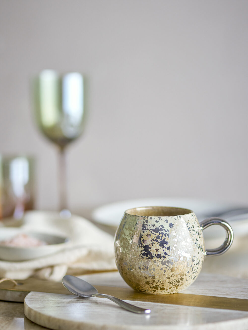 Paula Cup, Yellow, Stoneware - Image 4