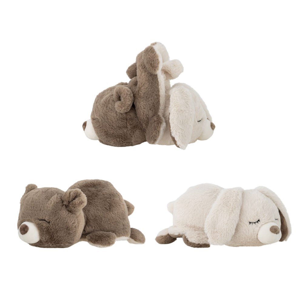 Berta Soft toy, Brown, Polyester