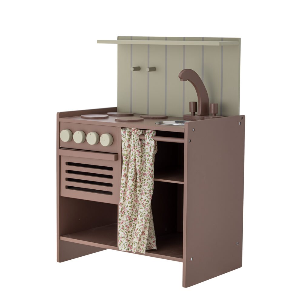 Pippi Mini Stove, Brown, FSC®100%, MDF - Image 4