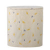 Pippine Jar w/Lid, White, Stoneware