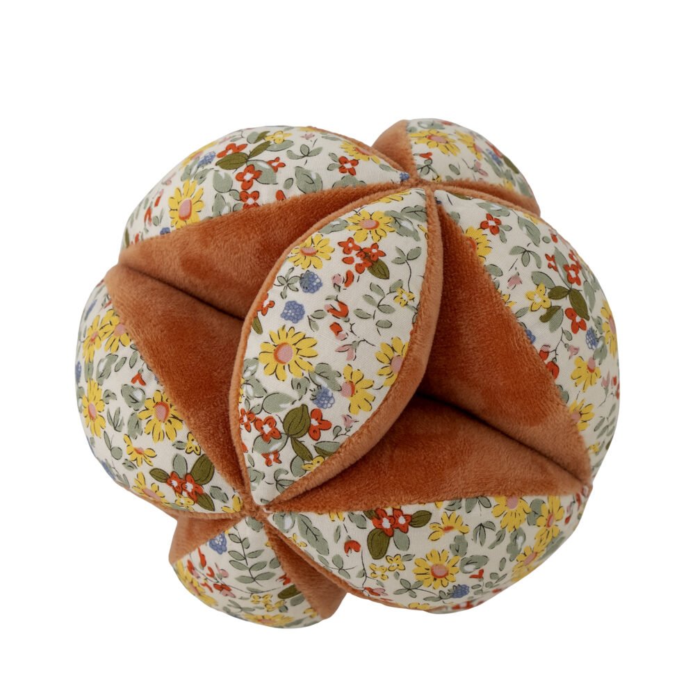 Venke Rattle, Orange, Cotton