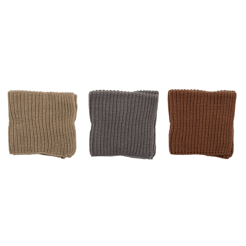Ninna Dishcloth, Grey, Cotton - Image 3