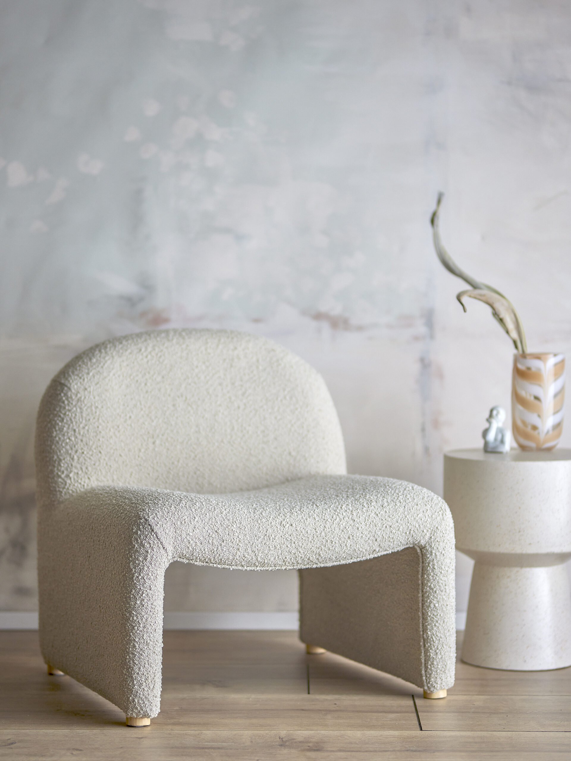 Neel Lounge Chair, Nature, Polyester - Image 5