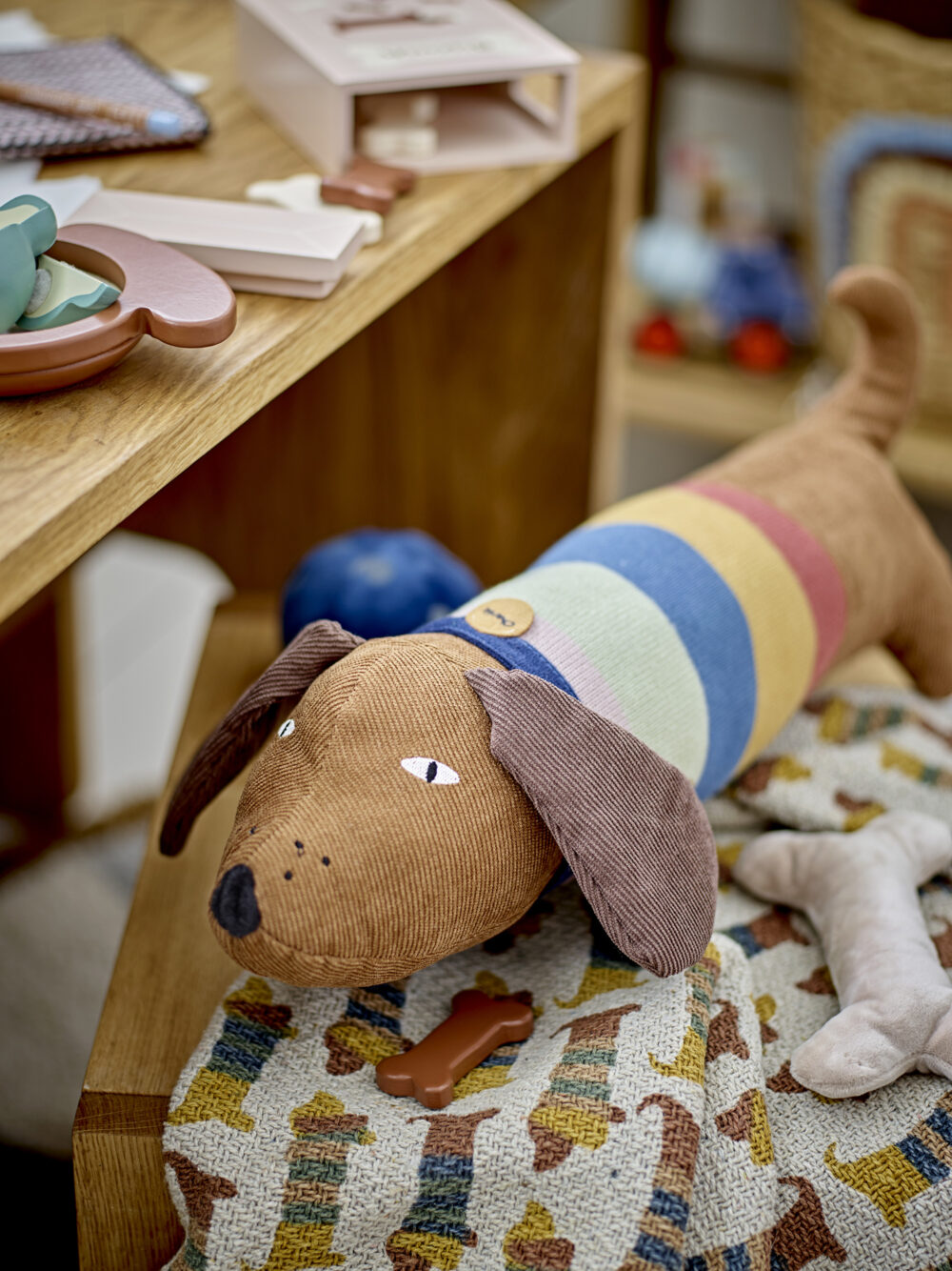 Charlie Throw, Brown, Recycled Cotton - Image 5