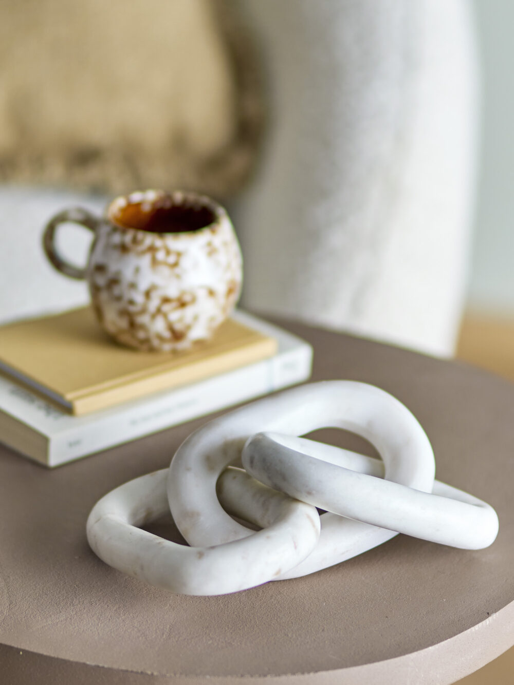 Adee Deco, White, Marble - Image 4